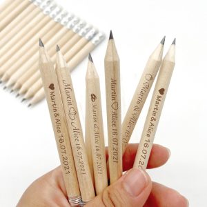 Engraved Pencils and pens