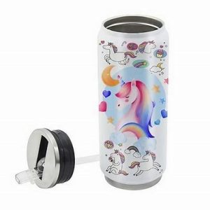 Double wall stainless steel 250ml Can white
