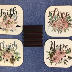 Square Rubber coaster