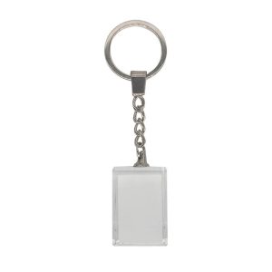 Crystal Keyring Rectangle